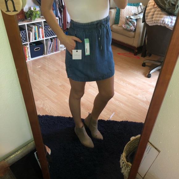 Anthropologie Dresses & Skirts - denim skirt by Unpublished